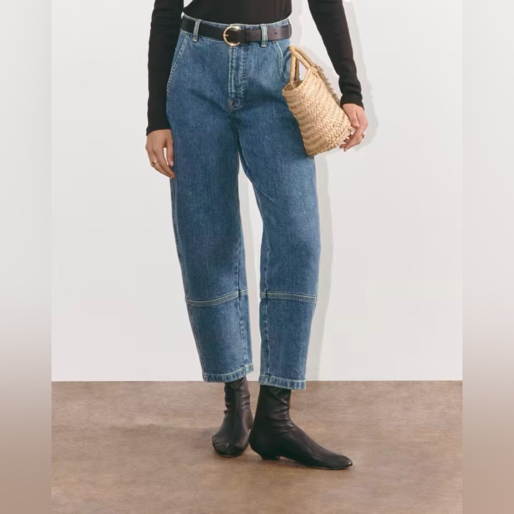 NWT Everlane Utility Barrel Jean, size 27